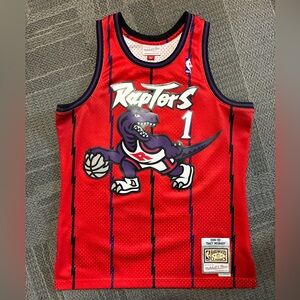 Mitchell & Ness Tracy McGrady Toronto Raptors Red/Purple Jersey